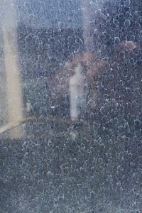 Hard Water before, hard water, window cleaning, austin, austin tx, texas, window washing, clean windows